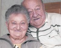 Gertrud und Manfred Lindner aus Hainewalde sind seit 60 Jahren glücklich miteinander verheiratet. Foto: Matthias Weber 