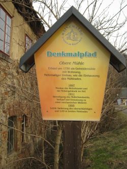 Denkmalpfad Hainewalde - Die Obere Mühle